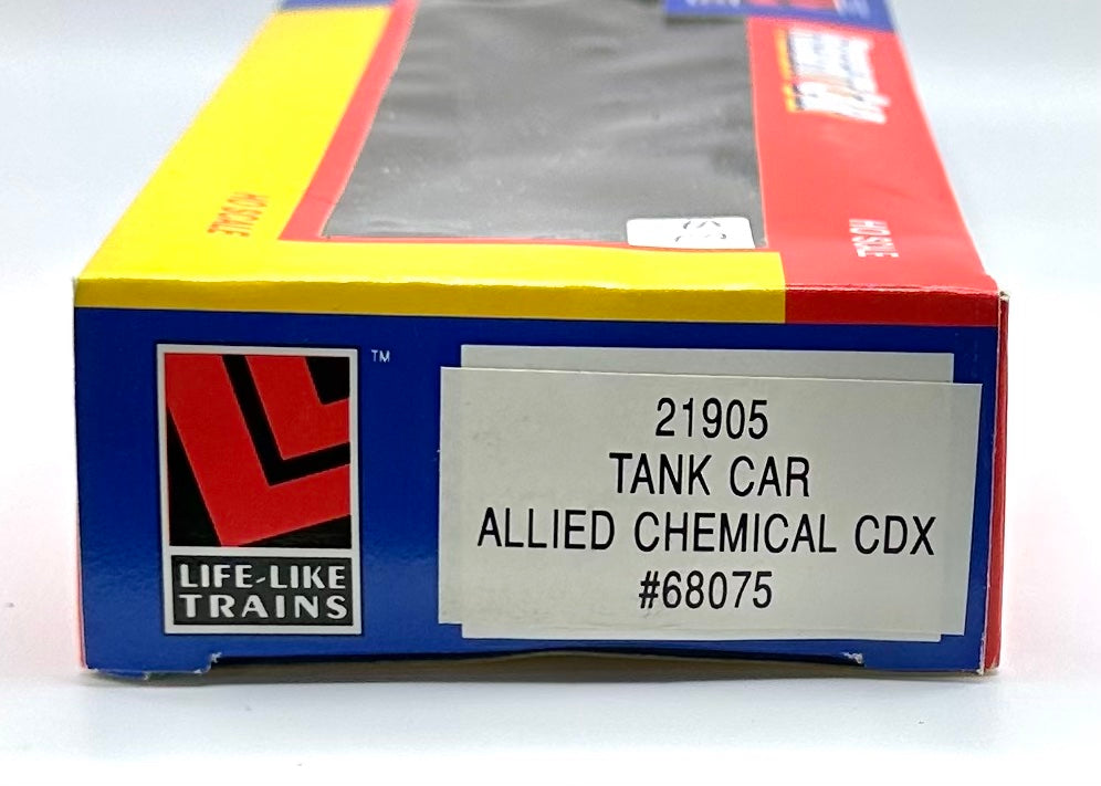 LifeLike HO Scale 21905 Allied Chemical Tank Car Single Dome.