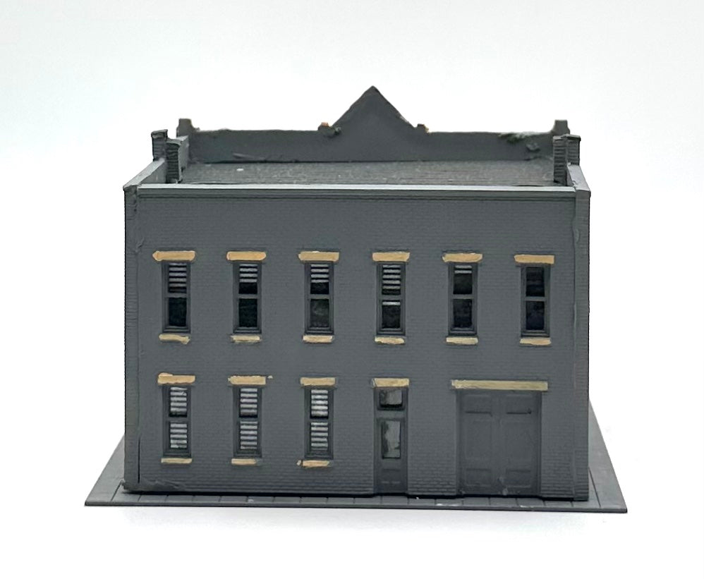 Woodland Scenics DPM N Scale French Restaurant 2-Story  Building. " Cafe de Flore"