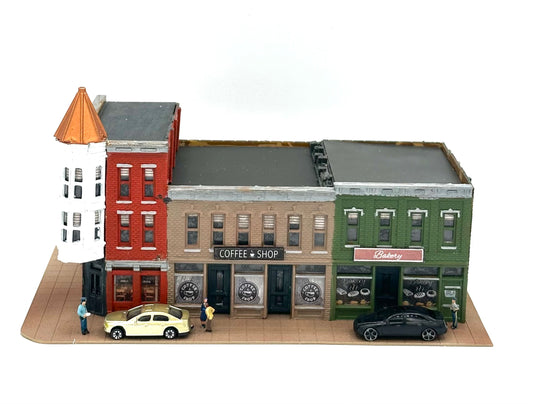 Walthers N Scale Merchants Row II Downtown New Diorama