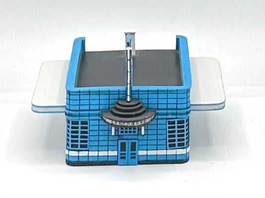 Rare N Scale Resin Art Deco GreyHound Bus Terminal/Station