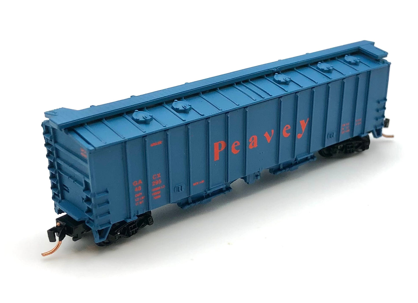 Delaware N Scale Peavey GACX 48295 50' Airslide 2 Bay Covered Hopper