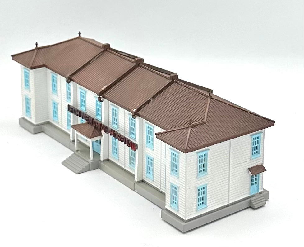 TomyTec N Scale "Lech Memorial Hospital" Building