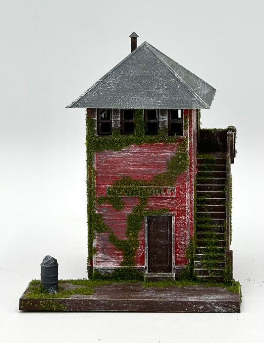 HO Scale Custom Painted/Weathered Abandoned Trackside Signal box