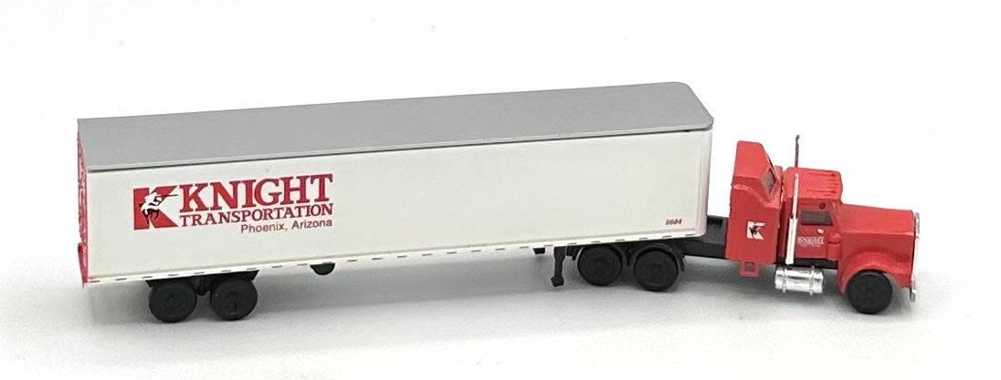 Atlas N Scale  Knight Transport 10-Wheel Tractor + Trailer