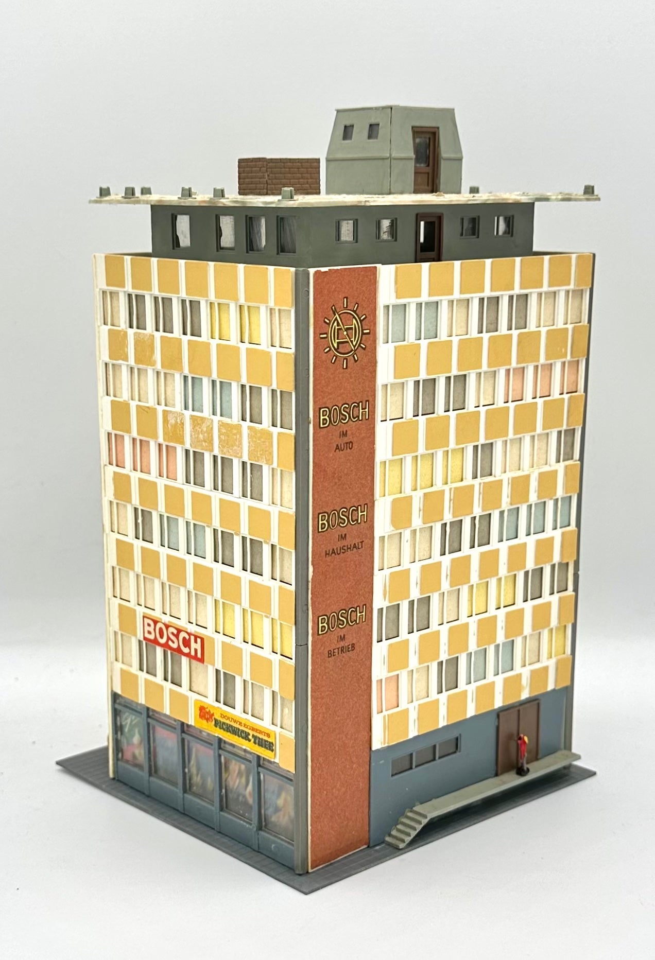 Kibri N Scale 7-Story Autoparts Building,