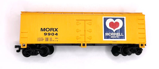 LifeLike HO Scale 21912  Morrell Meats Wood Sheathed Reefer Car.