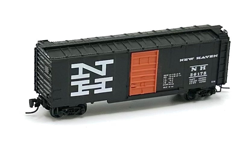 Micro Trains MTL Z Scale 14116-2 New Haven 30' Boxcar