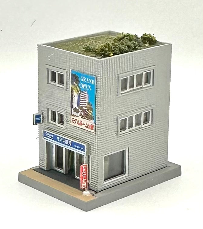 TomyTec N Scale 107-2 Japanese Style Station Square "Okure"