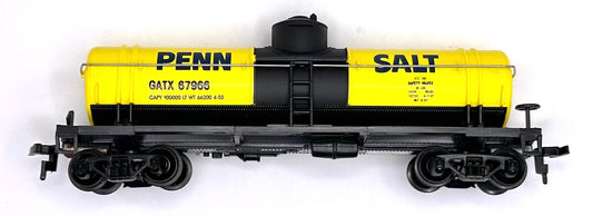 Mantua HO Scale 732-095 Penn Salt Heavy 36' Tank Car GATX 67966