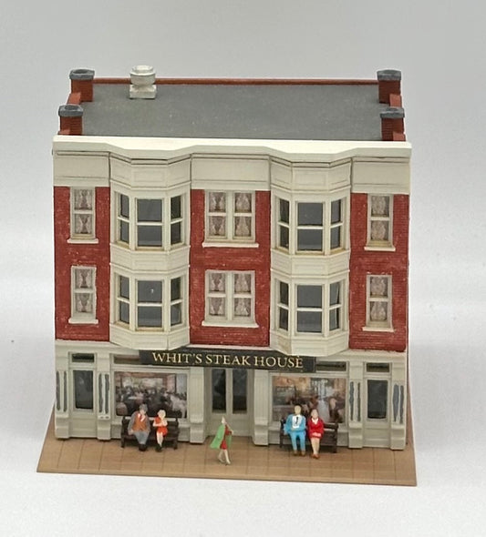 DPM N Scale Custom Painted " Whit's Steak House" Restaurant Fully Assembled&nbsp;