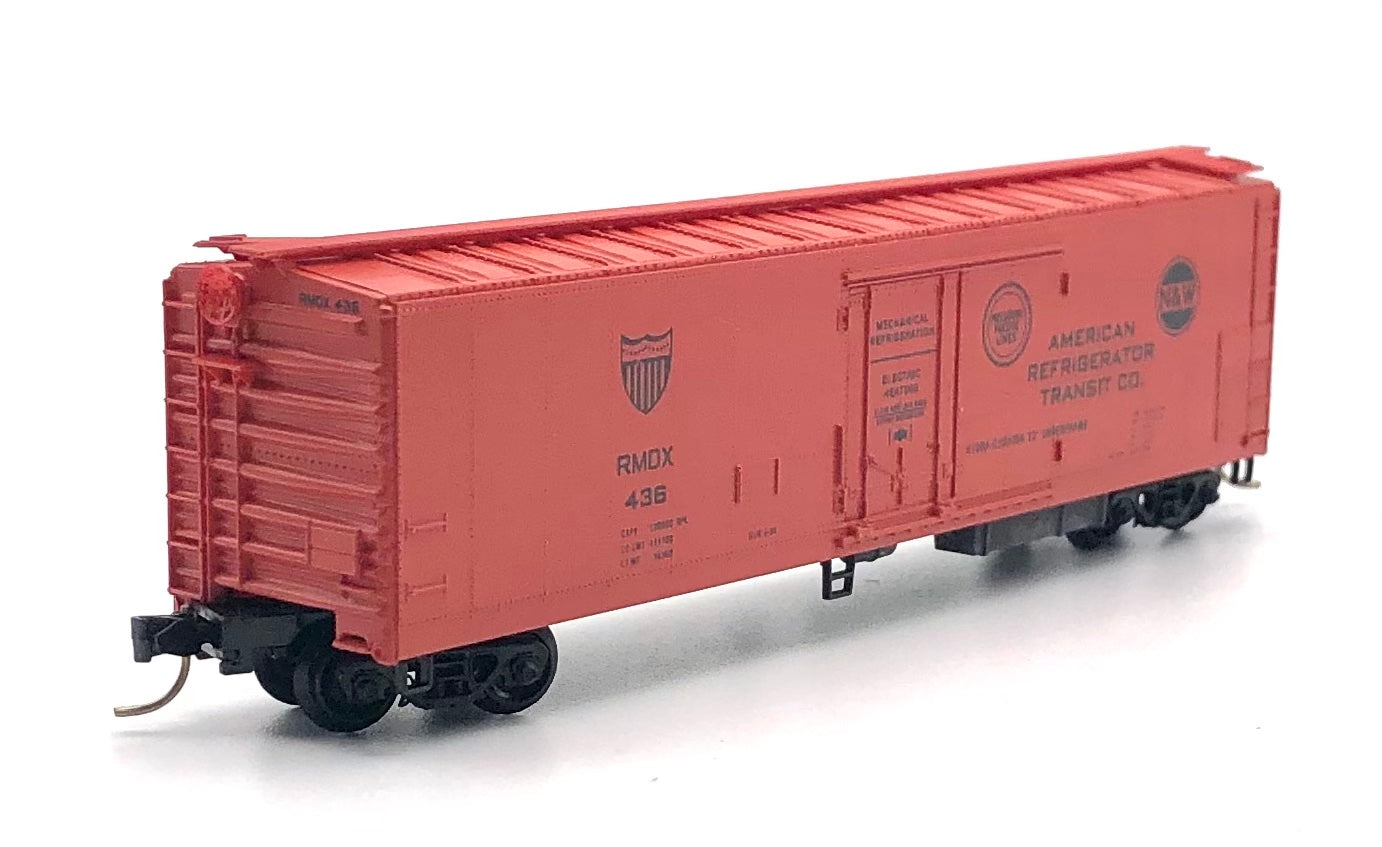 Micro Trains MTL N Scale 69070 American Refrigerator Transit Co. 51' 3" Reefer Car