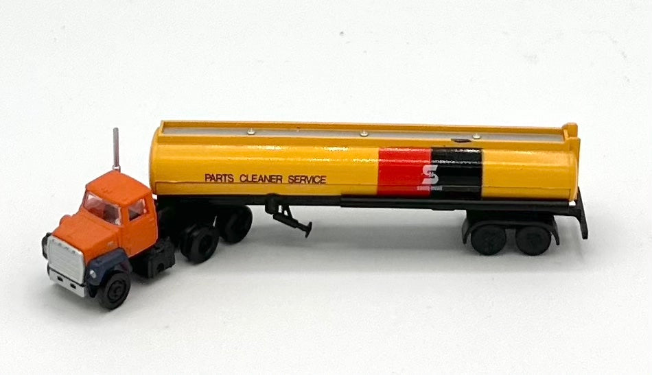 Atlas N Scale Safety Kleen Tanker 10-Wheel Tractor + Trailer