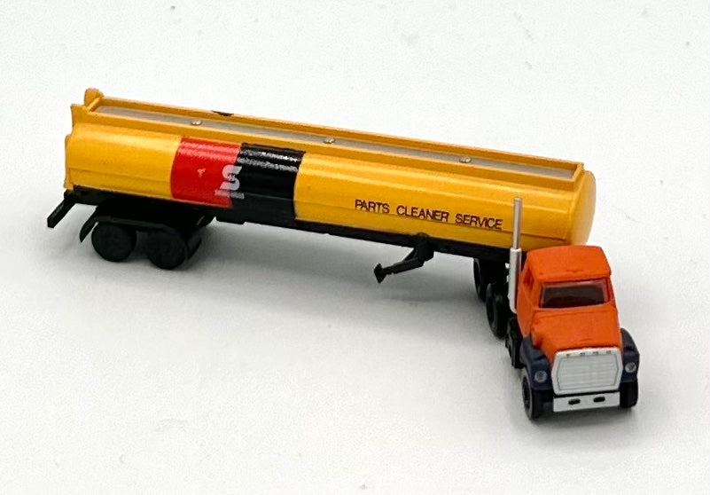 Atlas N Scale Safety Kleen Tanker 10-Wheel Tractor + Trailer