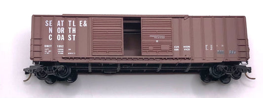 Micro Trains MTL N Scale 30160 Seattle & North Coast 50' Rib Side Boxcar Double Door