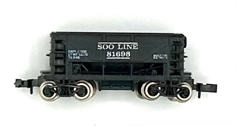 Atlas N Scale SOO Line  Single Bay Coal/Ore Car 81698