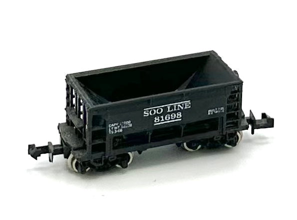 Atlas N Scale SOO Line  Single Bay Coal/Ore Car 81698