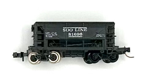 Atlas N Scale SOO Line Single Bay Coal/Ore Car 81698 Conversion Car.