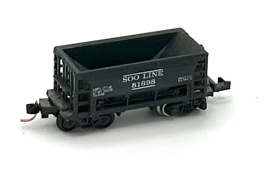 Atlas N Scale SOO Line Single Bay Coal/Ore Car 81698 Conversion Car.