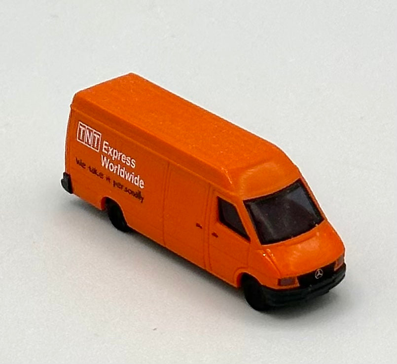 Busch N Scale TNT Mercedes-Benz Sprinter Delivery Van