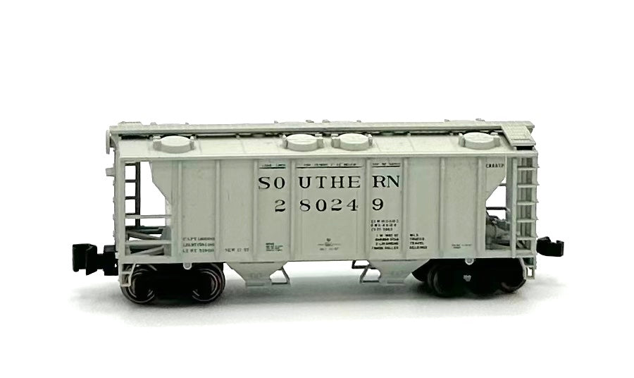 Atlas N Scale Southern 2 Bay Covered Hopper Freight Car