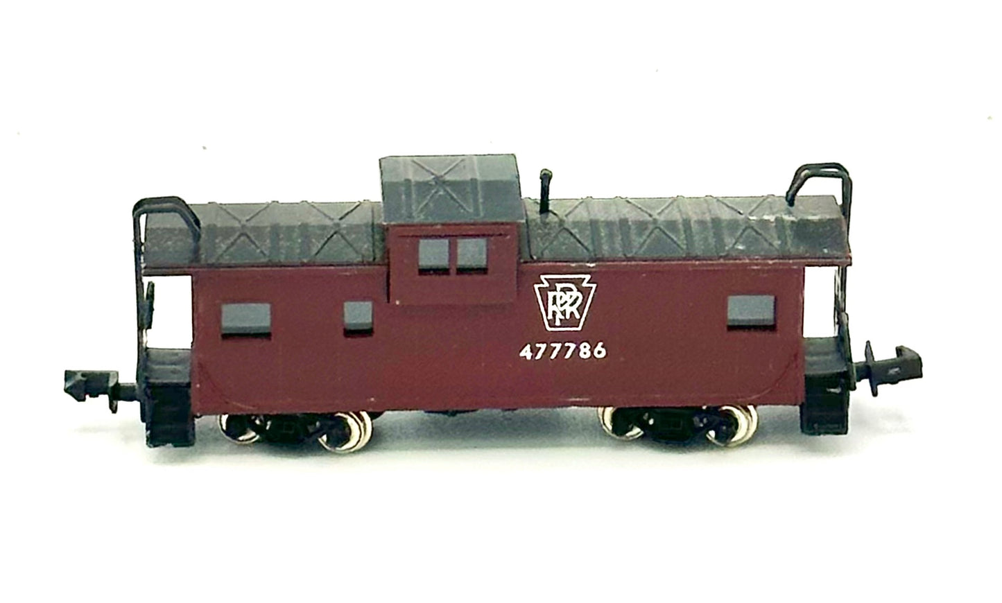 Con-Cor N Scale Pennsylvania Paneled Offset Caboose 477786